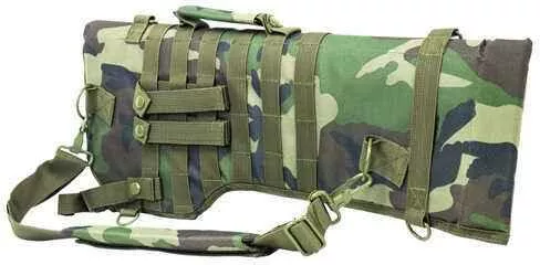 NcStar Tactical Rifle Scabbard Woodland Camo Md: CVRSCB2919Wc