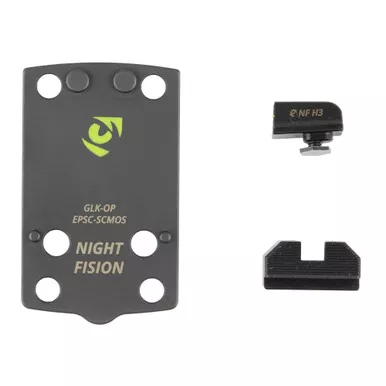 Night Fision Optic Plate+Backup Sight EPS Carry fits G43X MOS