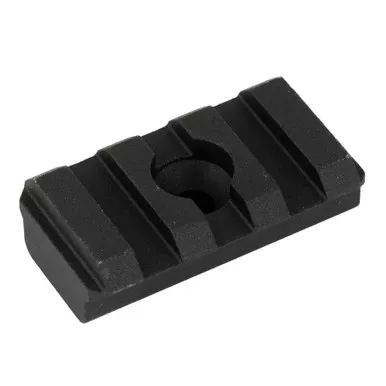 Nordic Components Shotgun Magazine Tube Components, Black, Picatinny Rail for Barrel Clamp TRL-BCT-150K
