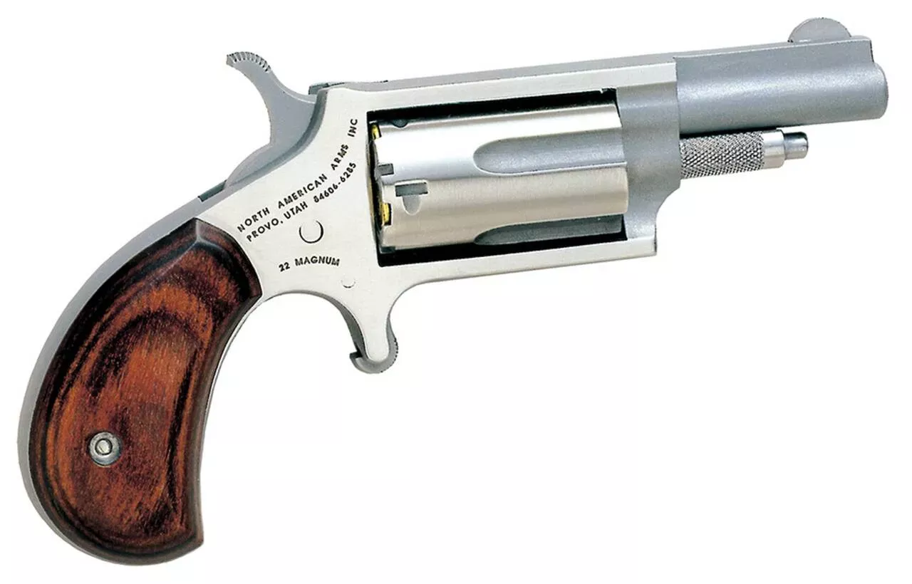 North American Arms Mini 22MAG Rev 1-5/8″ SS
