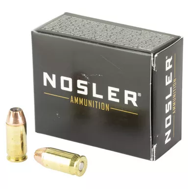 Nosler Assured Stopping Power - 45 ACP, 185Gr, Hollow Point, 20-Round Box