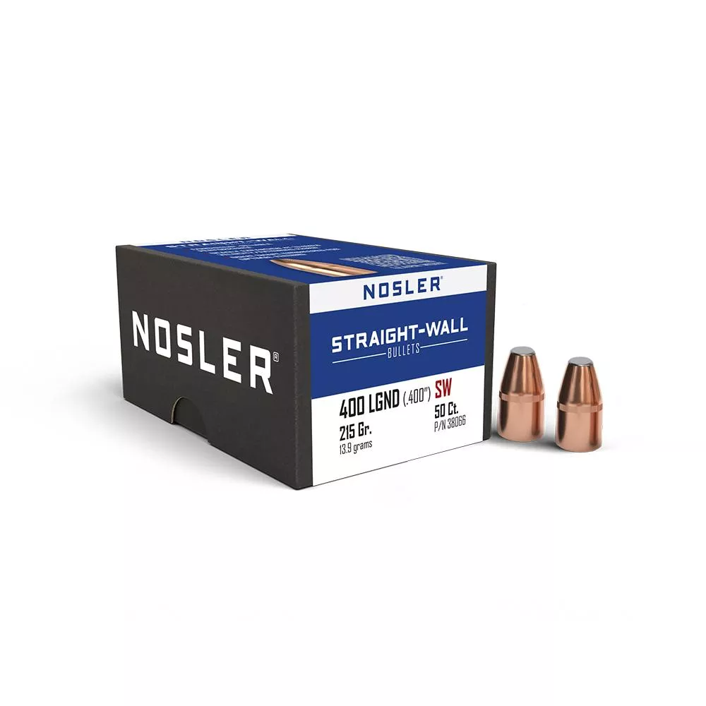Nosler Straight Wall Rifle Bullets .400 Legend .400″ 215 gr 50/ct