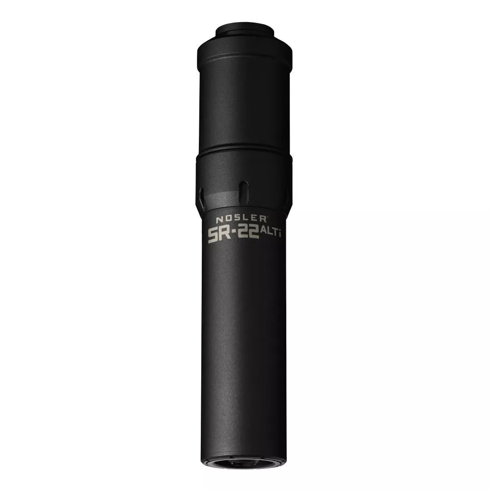 Nosler Suppressor SR-22 ALTi 1/2×28 .22 LR 7.53″ Black