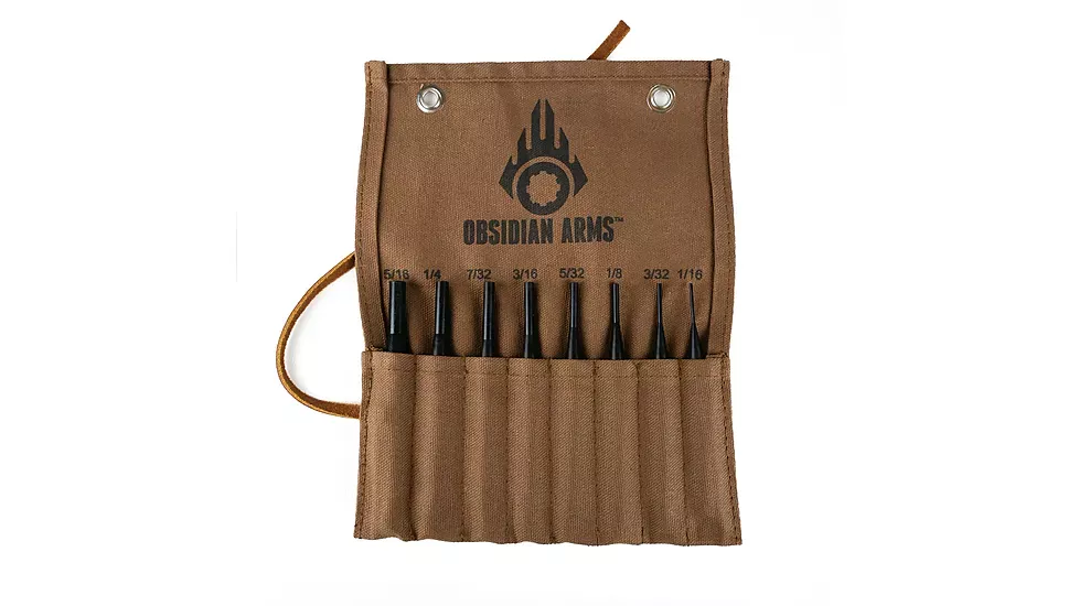 Obsidian Arms Professional Drive Pin Punch Set 8-Piece – OA-DPPS-8