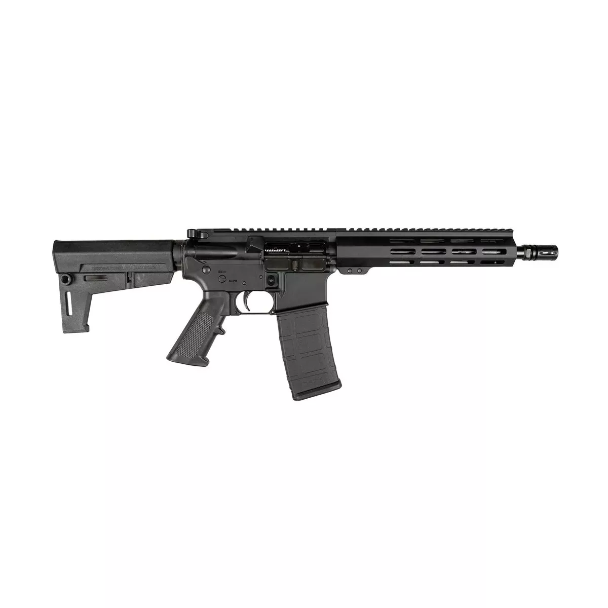 One Horse OH-15 Complete AR-15 Pistol .300 BLK 30rd Magazine 10.5" Barrel 9.25" M-LOK Handguard KAK Brace