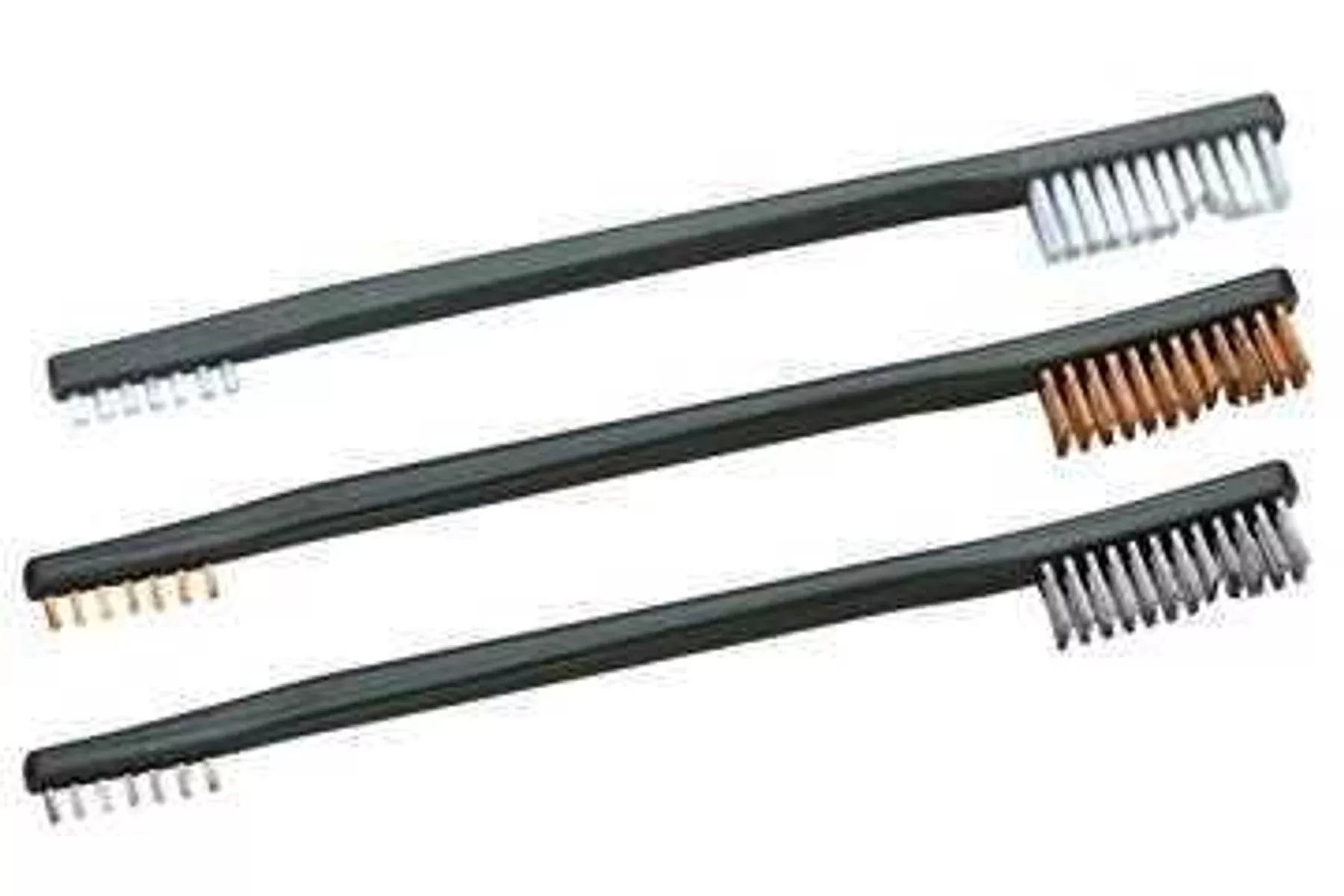Otis TechFALSElogies Variety Pack AP Brushes(Nylon/Bronze/Stainless Steel) FG-316-3