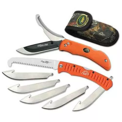 Outdoor Edge Cutlery Corp Razor-Pro/Saw Combo (Orange) Clam Pack Md: ROC-30C
