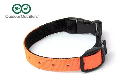 Outdoor Outfitters Reversible Dog Collar Orange/Black