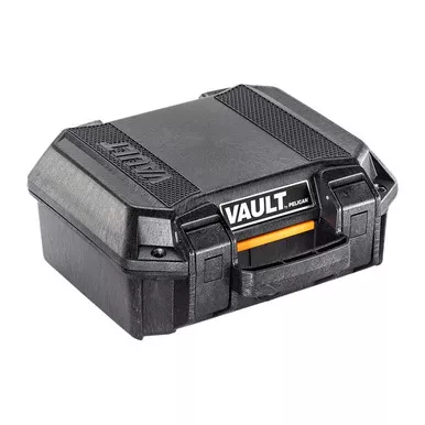 Pelican V100 Vault Small Pistol Case Black