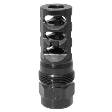 Primary Weapons Systems FRC Compensator, 30 Caliber, Suppressor Mount, Black, Fits 5/8X24 FRC-F-2P-5-8X24