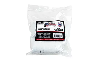 PRO-SHOT PATCH .45-.58CAL 2 1/2" 250