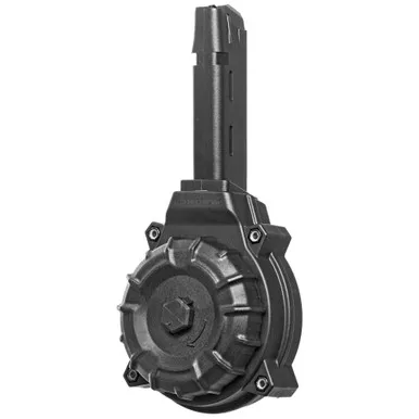 Promag 9mm 50 Round Drum for Glock17/19/26 - Black