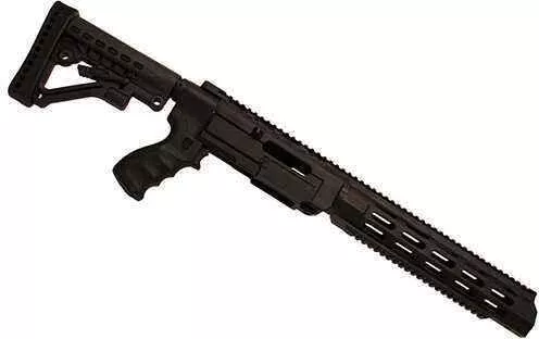 Promag Archangel 556 Conversion Stock, Black Finish, With Extended Length MoFALSElithic Rail Forend, Fits 10/22 AA556R-Ex