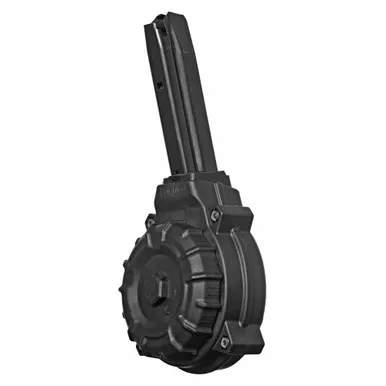ProMag Industries Drum - Ruger P Series, 9MM, 50 Rounds, Magazine, Black