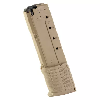 ProMag Industries Magazine, 5.7X28MM, 30 Rounds, Fits FN Five-seveN USG 5.7x28mm pistol, Polymer Construction, Flat Dark Earth
