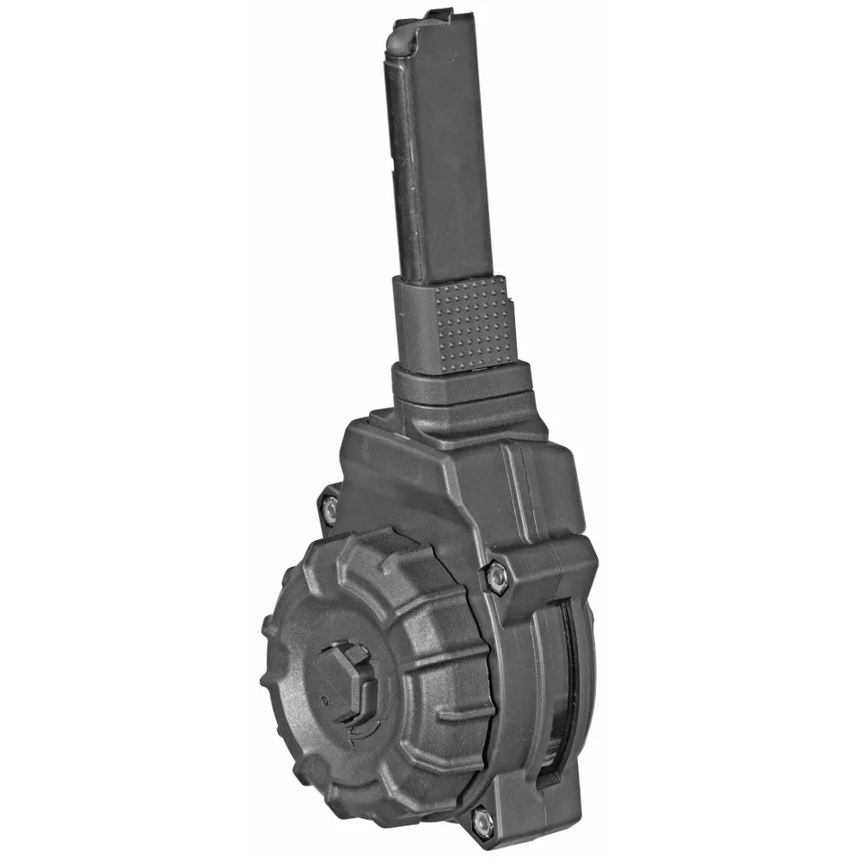 PROMAG Ruger LCP .380 32-Round Drum Magazine, Blue Steel