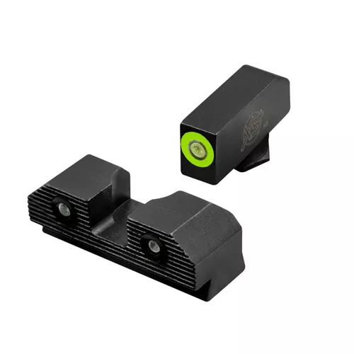 R3D 2.0 NIGHT SIGHTS – GLOCK 17/19, FRONT GREEN OUTLINE
