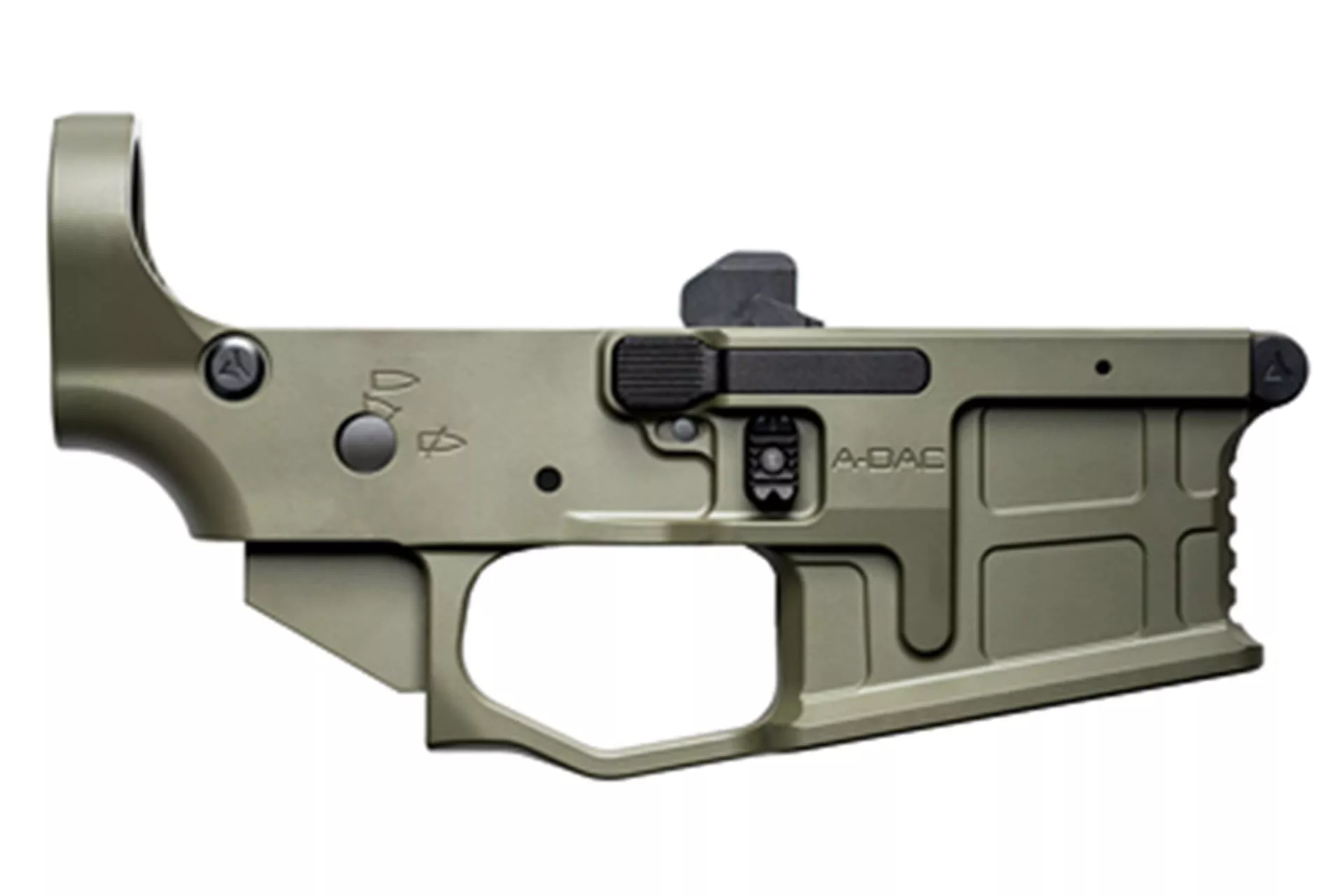 Radian R0391 A-DAC 15 ODG Ambi Lower Receiver, Talon 45/90 Safety, Ext. Bolt Catch, Left Mag Release, Right Bolt Release – R0391