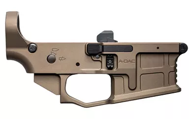 Radian Weapons Radian Weapons A-DAC 15 Lower Receiver Brown - Ambidextrous AR-15 Style Firearm Part R0389