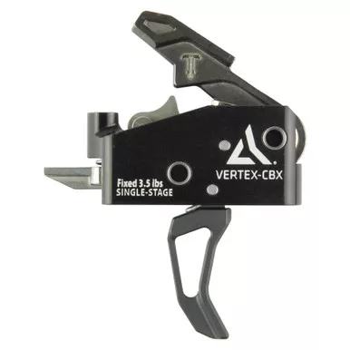 Radian Weapons Vertex CBX Curved - Trigger, Black, Silver
