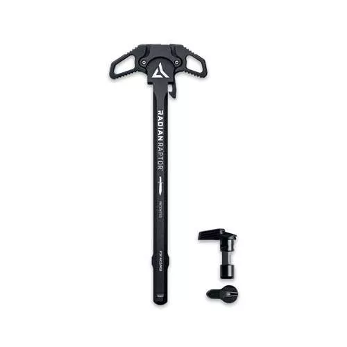 RAPTOR CHARGING HANDLE & TALON 45/90 SAFETY SELECTOR – BLACK, AR-15, AMBI