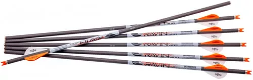 RAVIN XBOW ARROW PREMIUM CARBON W/2" VANE .001" 6PK*