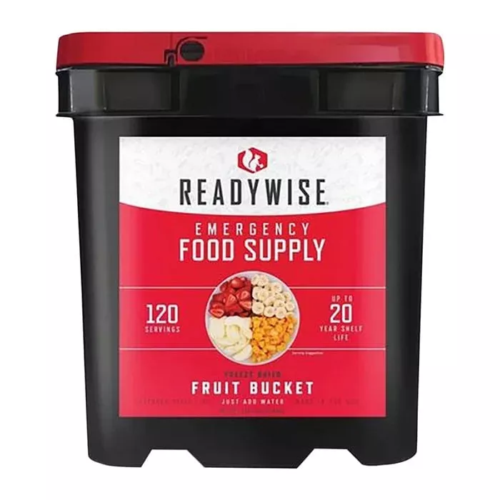 READYWISE – 120 Serving Freeze Dried Fruit Bucket Quantity Discount PriceAdd To Favorite