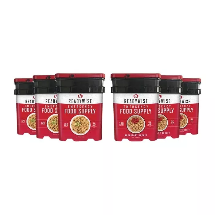 READYWISE – 720 Servings or 6 Month Supply of Survival Food Quantity Discount PriceAdd To Favorite
