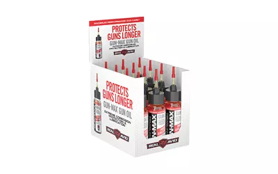 REAL AVID GUN MAX OIL 1OZ 12PK PDQ