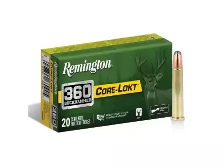 Remington 360 Buckhammer 200gr Soft Point 20 Rounds