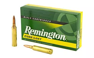 Remington, Core Lokt, 264 Winchester, 140 Grain, Pointed Soft Point, 20 Round Box