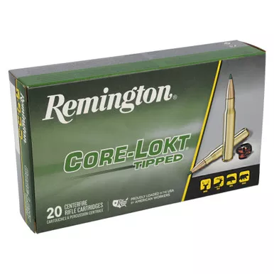 Remington Core Lokt Tipped - 6.5 PRC, 140Gr, Polymer Tip, 20-Round Box