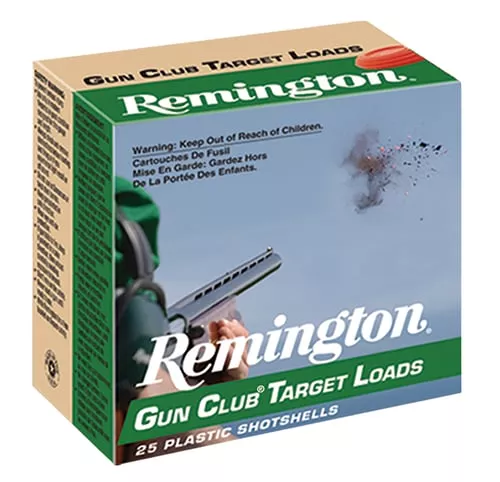Remington Gun Club Target Load Shotshells 20 ga 2-3/4 7/8 oz 1200 fps #9 25/ct