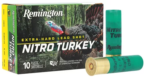 Remington Nitro Turkey Loads 12 ga 2-3/4 in 1-1/2 oz #4 1260 fps 10/ct
