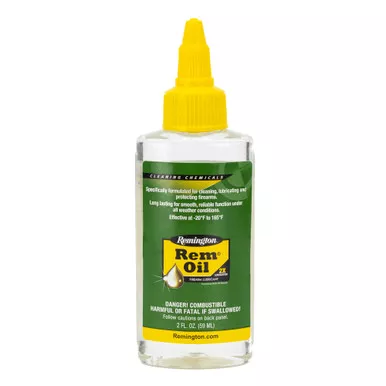 Remington Rem-Oil, Liquid Gun Cleaner, 2oz, Bottle 18366