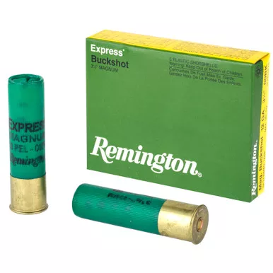 Remington Remington Express Mag 12 Gauge 3.5-Inch 00 Buckshot - High-Performance Shotgun Ammunition
