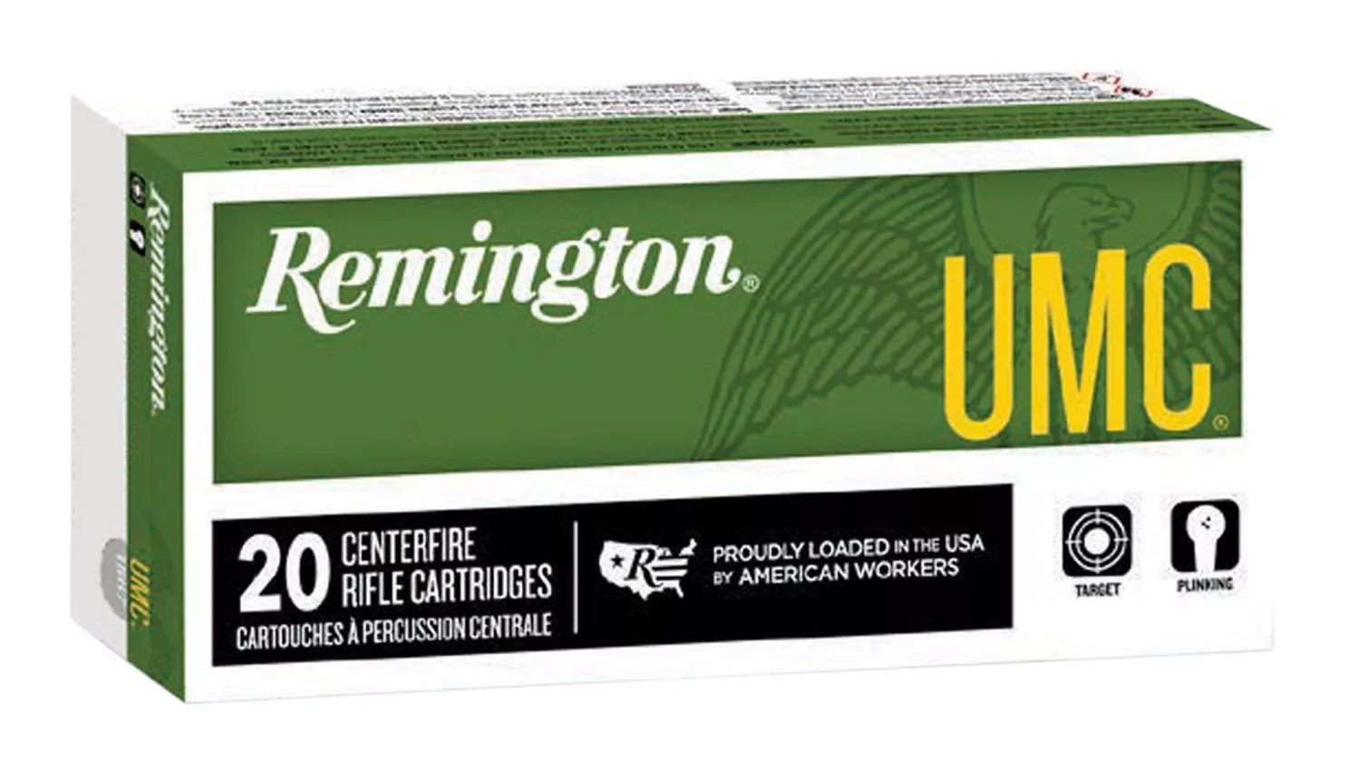 REMINGTON UMC CENTERFIRE AMMUNITION 303 BRITISH 174GR FULL METAL JACKET – 20 ROUND BOX