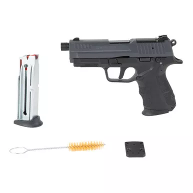 RETAY Retay RXP22 22LR Semi-Automatic Pistol - Compact 13-Round Capacity, Threaded Barrel, Black/Gray