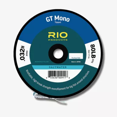 Rio GT Mono Tippet | 120lb | 30yd