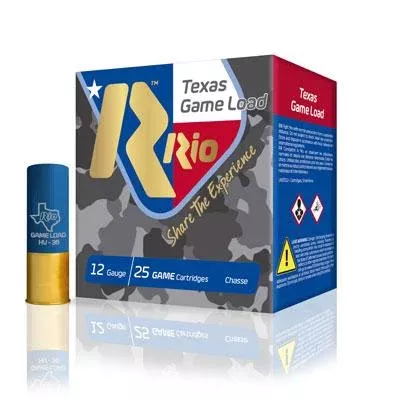 Rio Texas Game Load 36 HV Shotshells 12 ga 2-3/4 1-1/4 oz #6 1340 fps 25/ct