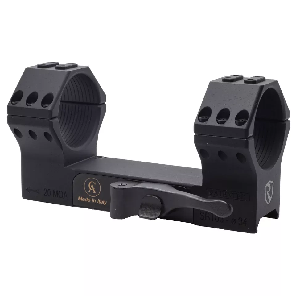 RITON 34MM Picatinny QD 20 MOA Scope Mount