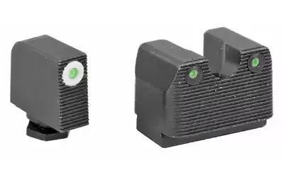 Rival Arms Tritium Night Sight MOS Height for Glock 17/19 Green/White