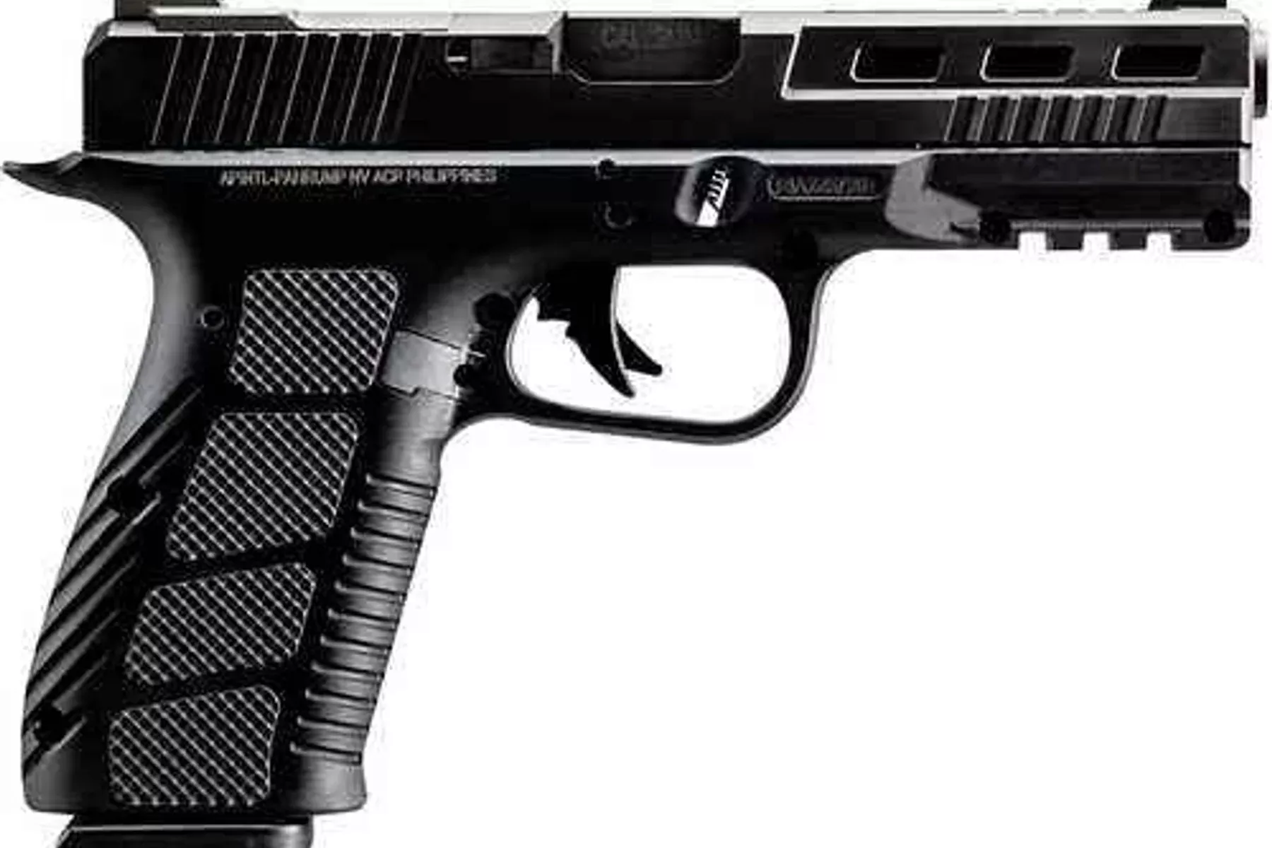 Rock Island STK100 Semi-Auto Pistol 9mm Luger 4.50" Barrel (1)-10Rd Mag Black AFALSEdized Frame & Slide Aluminum Grip