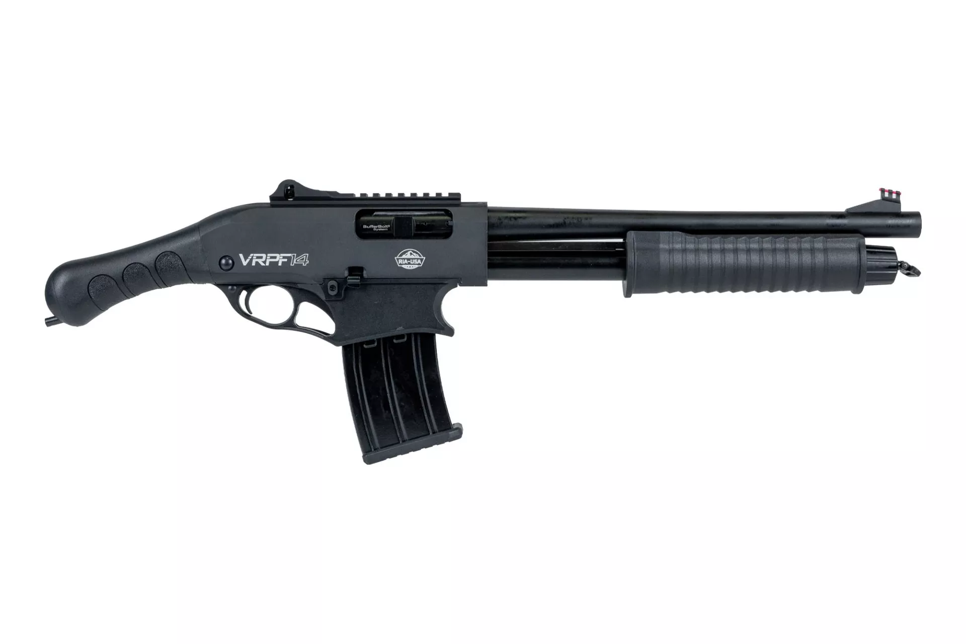Rock Island VRPF14 12 Gauge 14.1″ Pump Action Shotgun – Black – VRPF-14
