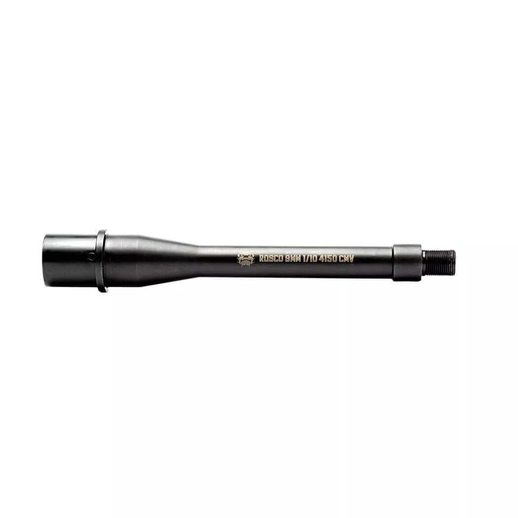 Rosco Manufacturing Bloodline 7.5″ 9mm M4 1:10 Twist Black Nitride Barrel – BL-75-M4-9MM-10