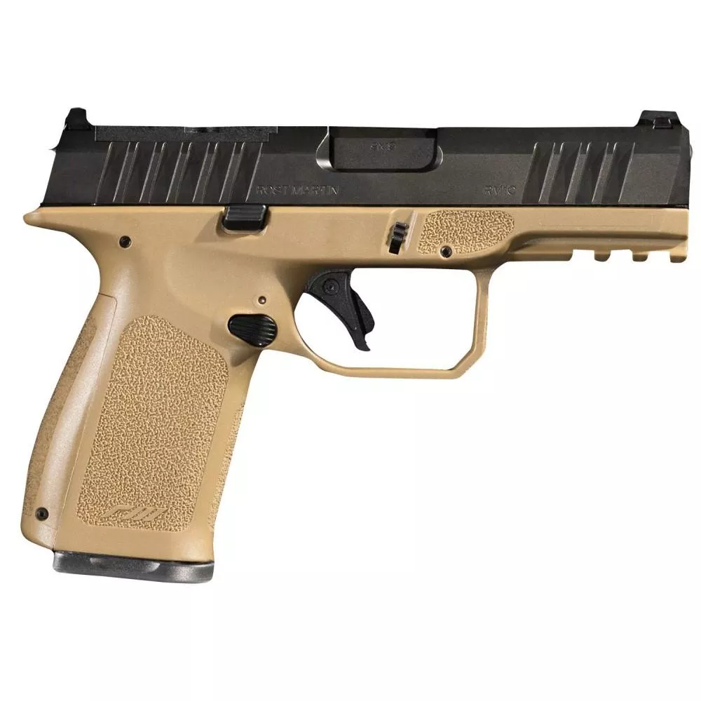 Rost Martin RM1C Handgun 9mm Luger 10rd (2) Magazines 4″ Barrel FDE Optics Ready
