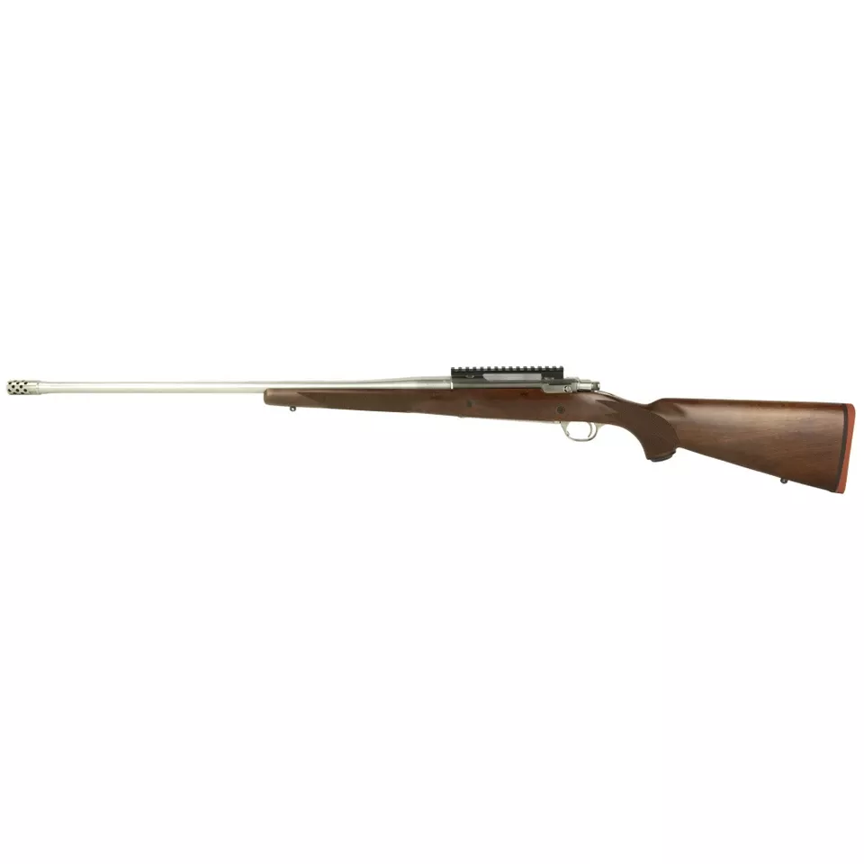 Ruger Hawkeye Walnut 7mm PRC 24" Stainless Steel 3-Round