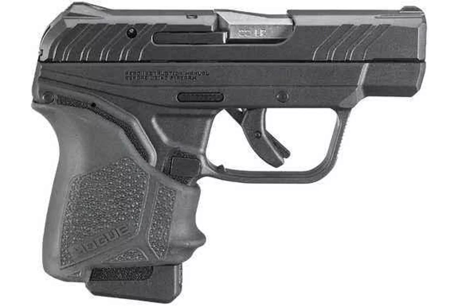 Ruger LCP II Lite Rack System Semi-Auto Rimfire Pistol 22 LR 2.75" Barrel (1)-10Rd Mag Right Hand Black Hogue ALL Rubber Grip Polymer Finish