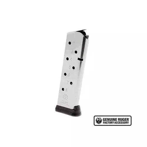 RUGER – Magazine 8rd 45 ACP for Ruger SR1911 Silver Quantity Discount PriceAdd To Favorite