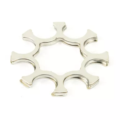 Ruger Moon Clip, 357 Mag, 8 Rounds, Stainless, 3 Pack, Steel, Silver 90634